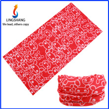 LINGSHANG bandana multifonctionnel bandana cap imprimé personnalisé bandana